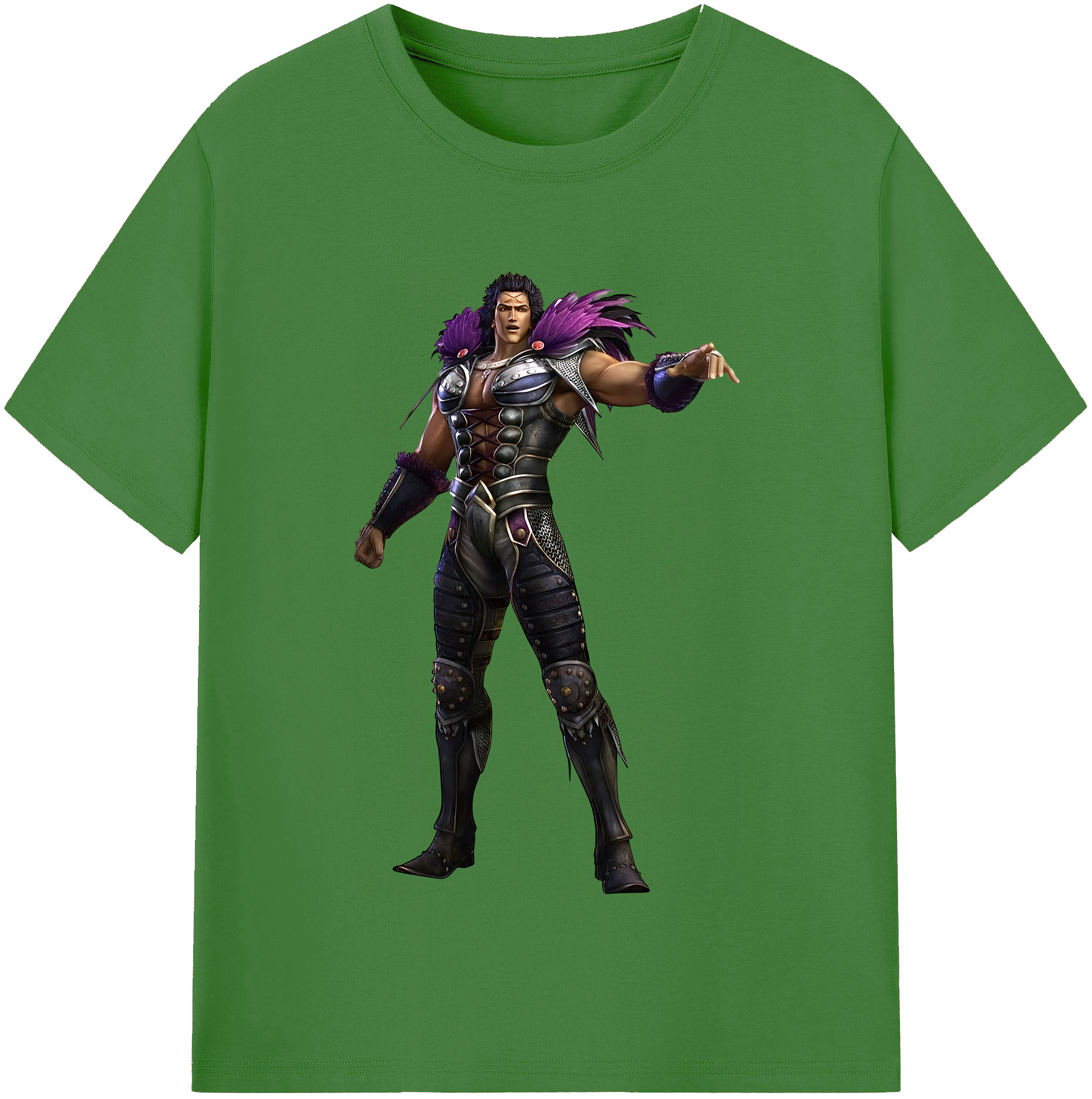 （画像用） 北斗の拳 Fist of the North Star レディースカジュアルプリントTシャツ（綿100％）